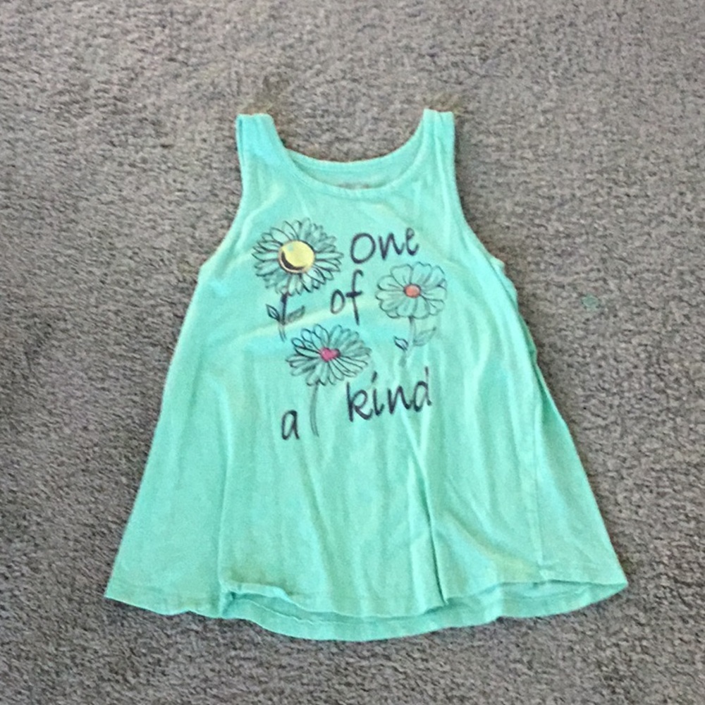 Pony tails aqua  t-shirt size girls 14/16
